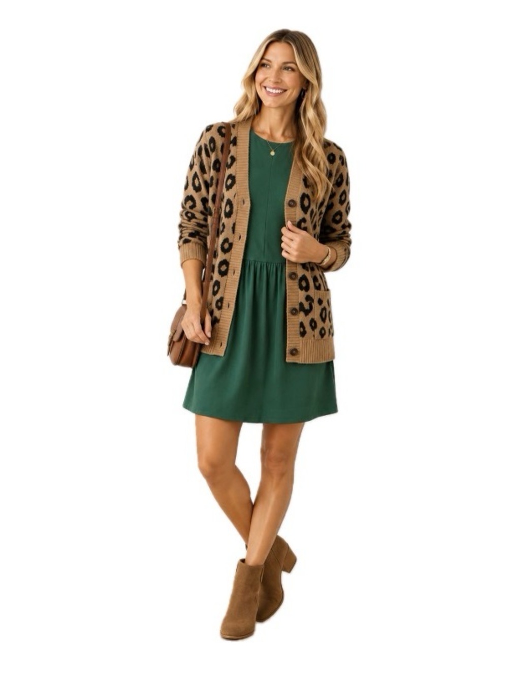 J. Crew Factory, Sleeveless Green Drop Waist button front Dress, Size 4 NWT